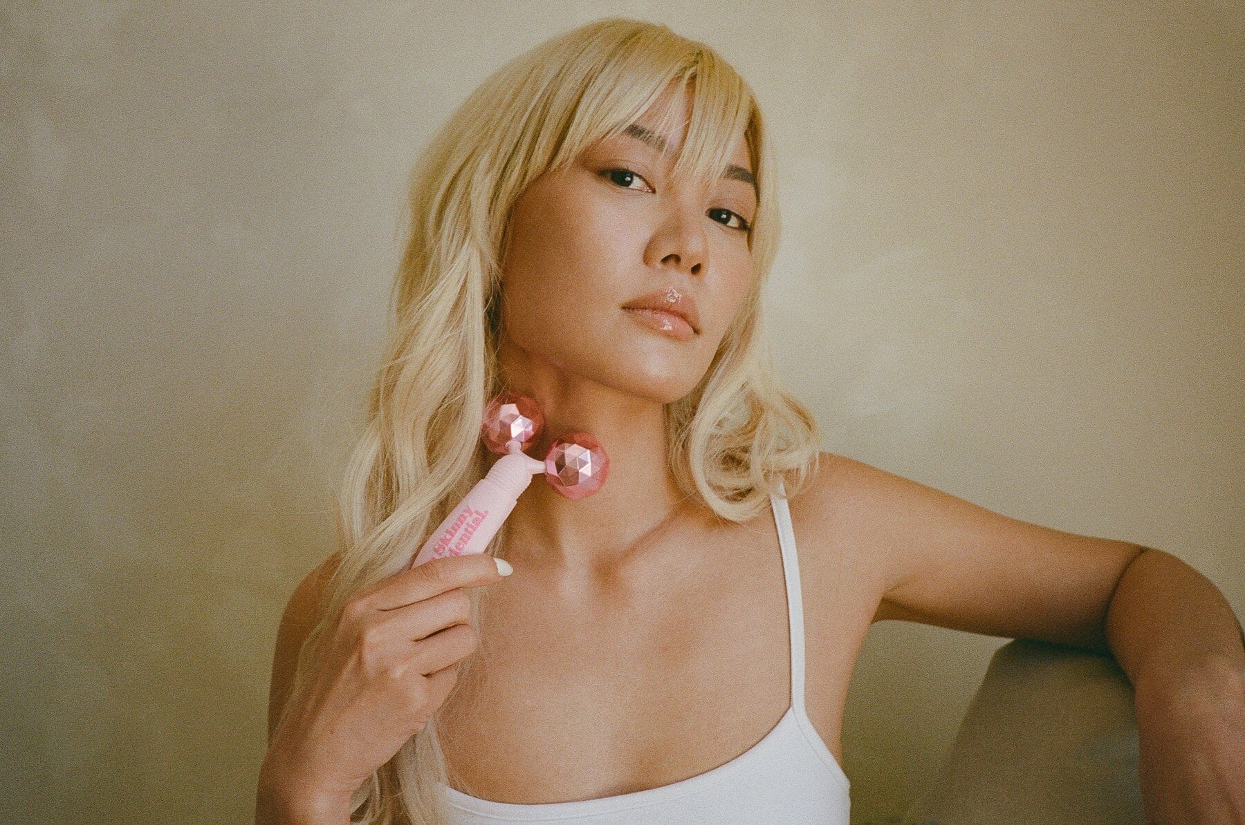 The Skinny Confidential Pink Balls Face Massager - Image 3