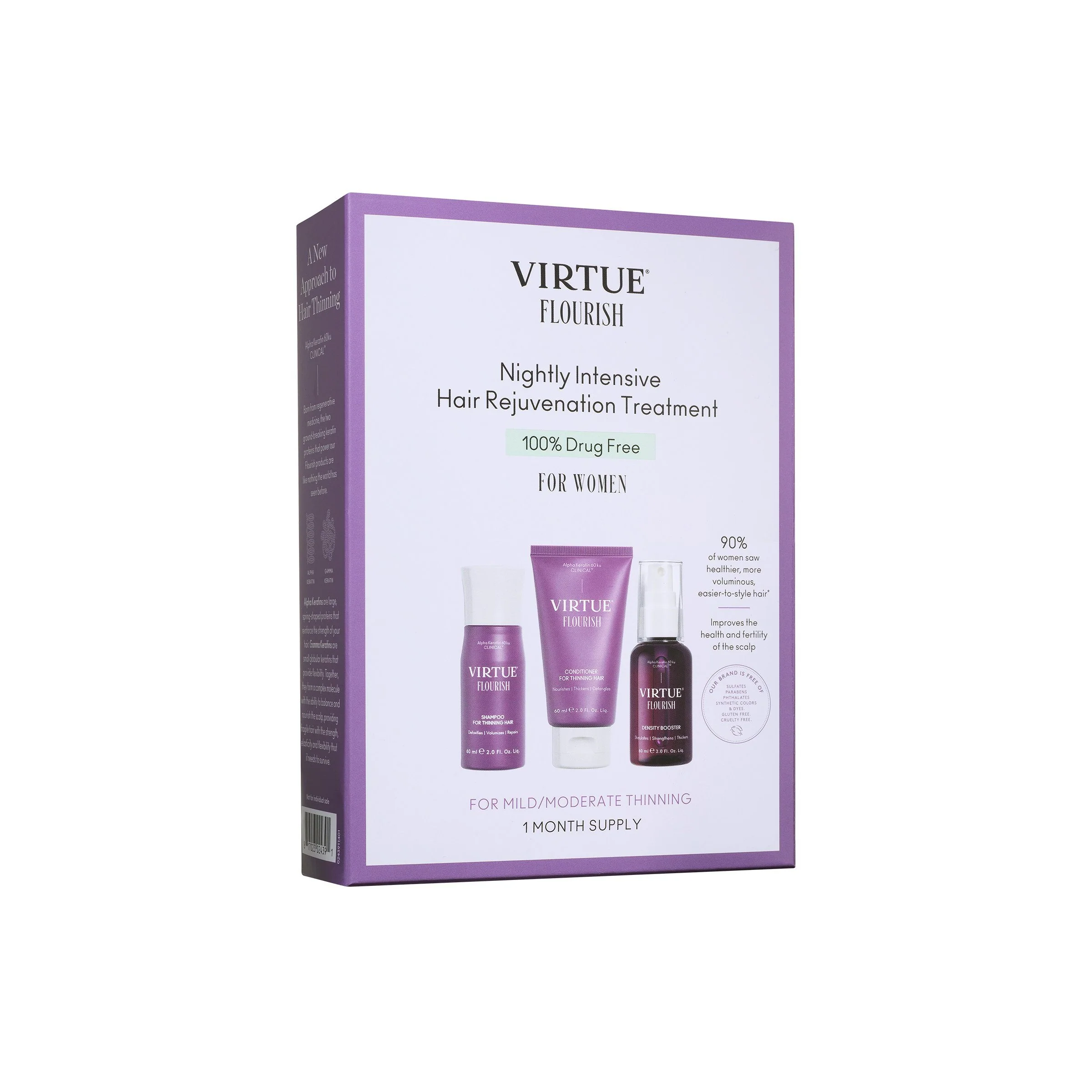 Virtue® Flourish Hair Rejuvenation Treatment 100% Drug Free - Image 2