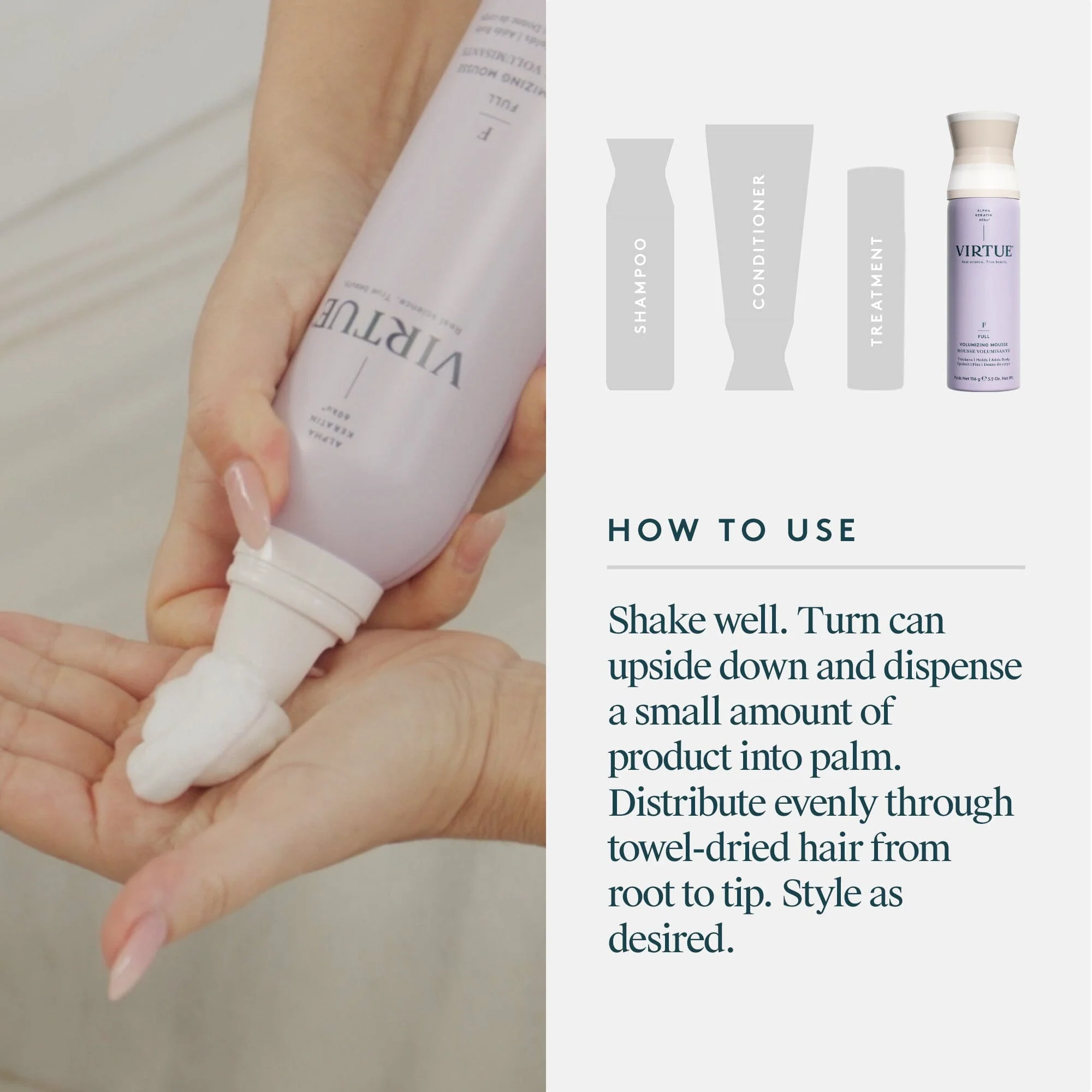 Virtue® Volumizing Mousse - Image 3